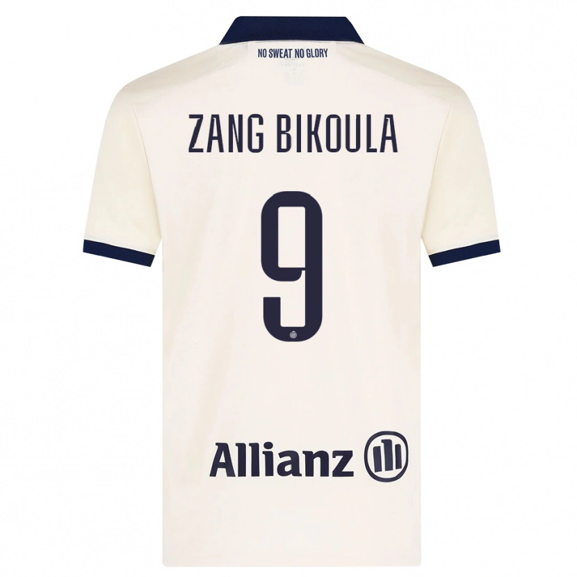 DanxenメンズVéronique Zang Bikoula#9ベージュ ブラックアウェイシャツ2026/27ジャージーユニフォーム