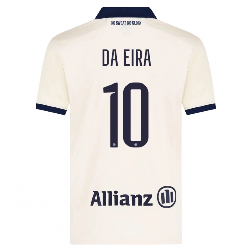DanxenメンズStefanie Da Eira#10ベージュ ブラックアウェイシャツ2026/27ジャージーユニフォーム