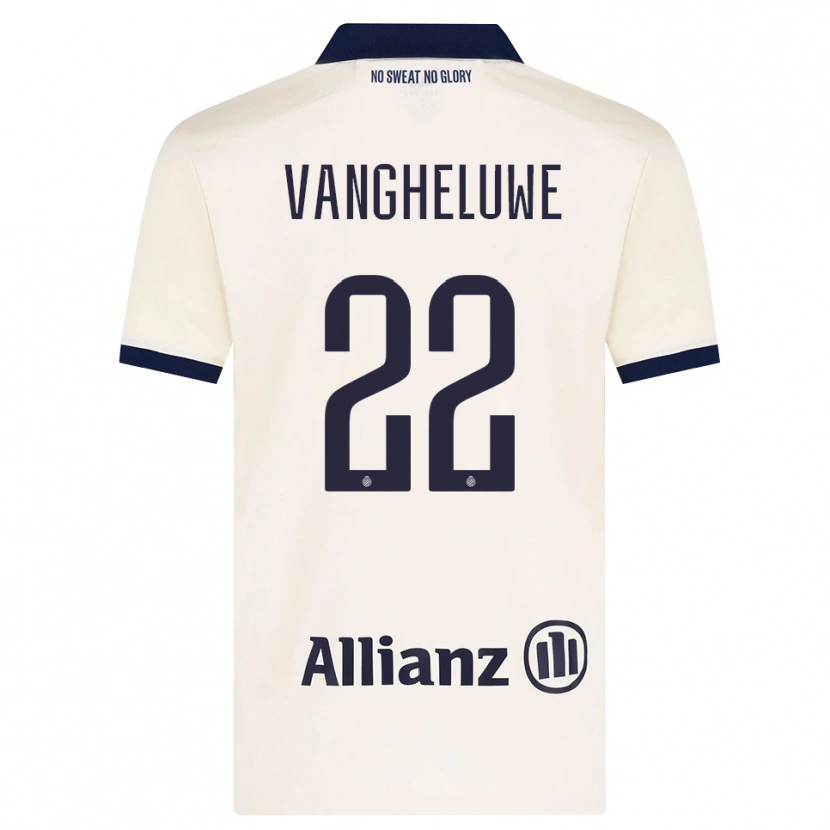 DanxenメンズJody Vangheluwe#22ベージュ ブラックアウェイシャツ2026/27ジャージーユニフォーム
