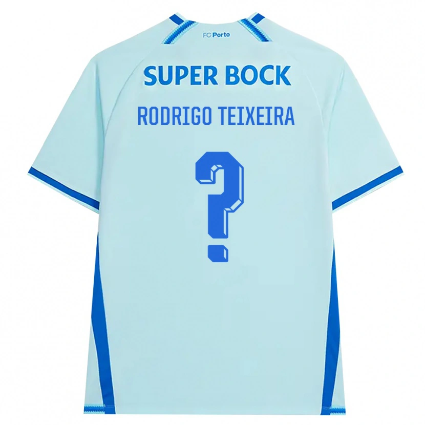 DanxenメンズRodrigo Teixeira#0ライトシアン ブルーサードユニフォームシャツ2026/27ジャージーユニフォーム
