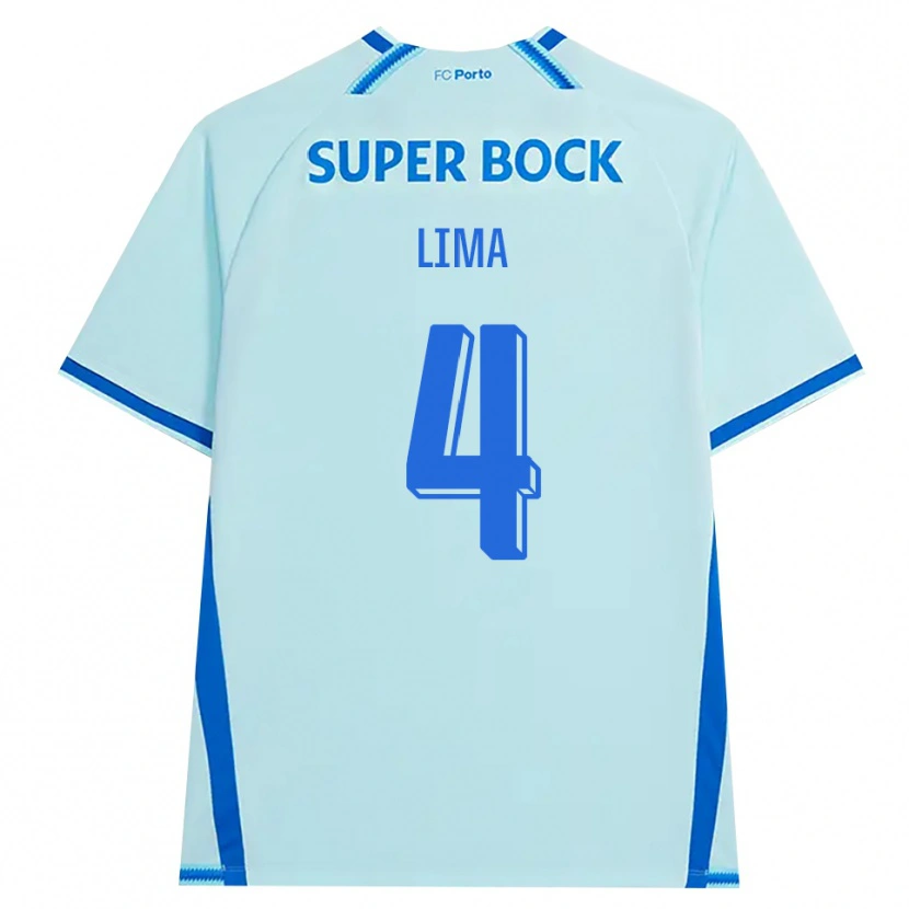 DanxenメンズKaroline Lima#4ライトシアン ブルーサードユニフォームシャツ2026/27ジャージーユニフォーム
