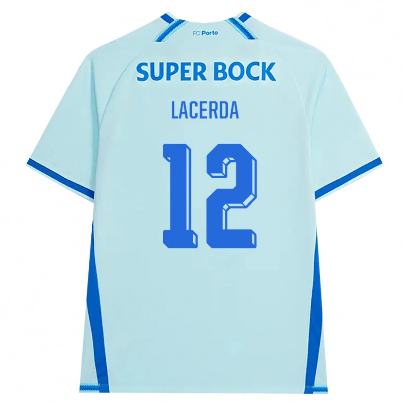 DanxenメンズLacerda#12ライトシアン ブルーサードユニフォームシャツ2026/27ジャージーユニフォーム