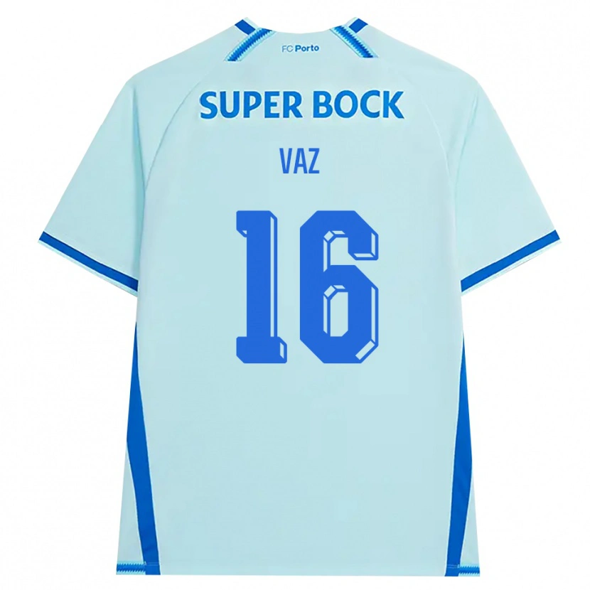 DanxenメンズMatilde Vaz#16ライトシアン ブルーサードユニフォームシャツ2026/27ジャージーユニフォーム