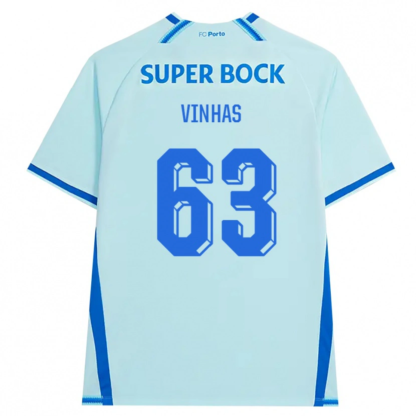 Danxenメンズデイビット・ビナス#63ライトシアン ブルーサードユニフォームシャツ2026/27ジャージーユニフォーム