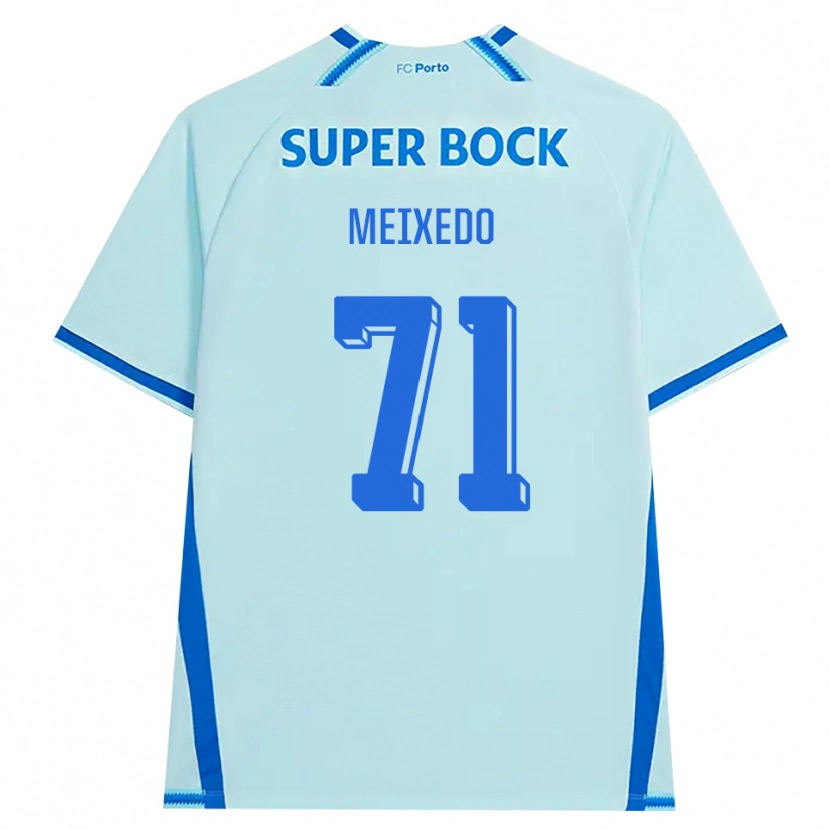 Danxenメンズフランシスコ・メイラ・メイシェド#71ライトシアン ブルーサードユニフォームシャツ2026/27ジャージーユニフォーム