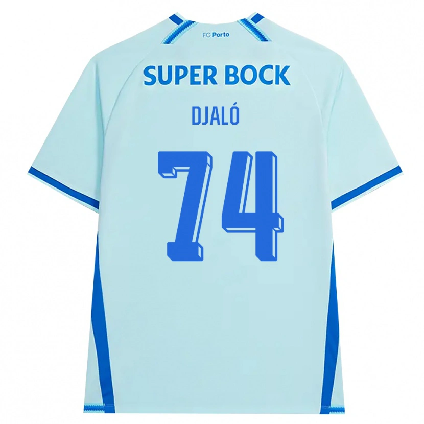 Danxenメンズウスマネ・ジャロ#74ライトシアン ブルーサードユニフォームシャツ2026/27ジャージーユニフォーム