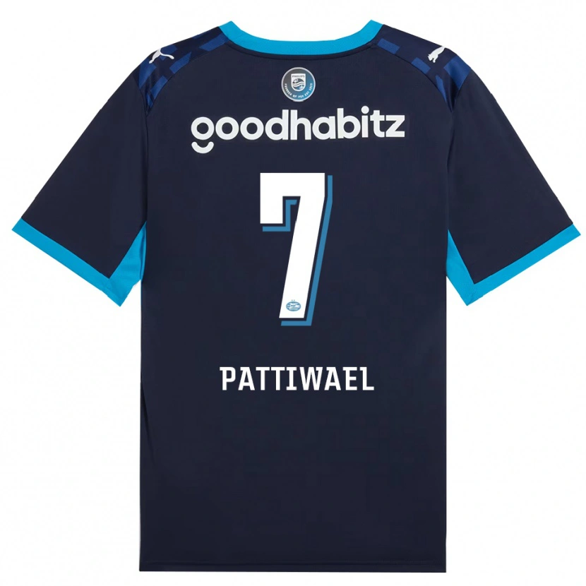 DanxenメンズNaomi Pattiwael#7ドジャーブルー ロイヤルブルーサードユニフォームシャツ2026/27ジャージーユニフォーム