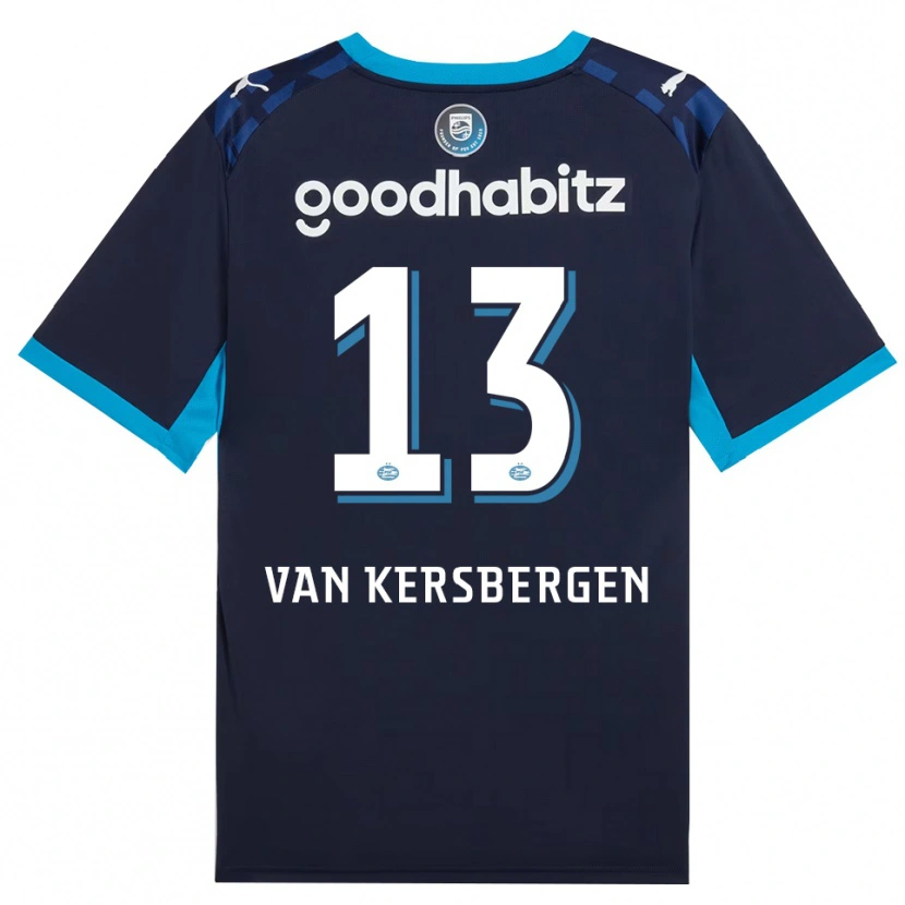 DanxenメンズSander Van Kersbergen#13ドジャーブルー ロイヤルブルーサードユニフォームシャツ2026/27ジャージーユニフォーム