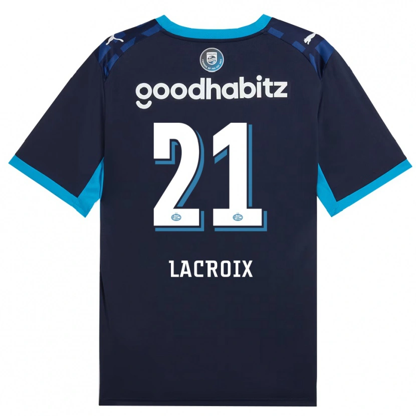 DanxenメンズRobine Lacroix#21ドジャーブルー ロイヤルブルーサードユニフォームシャツ2026/27ジャージーユニフォーム