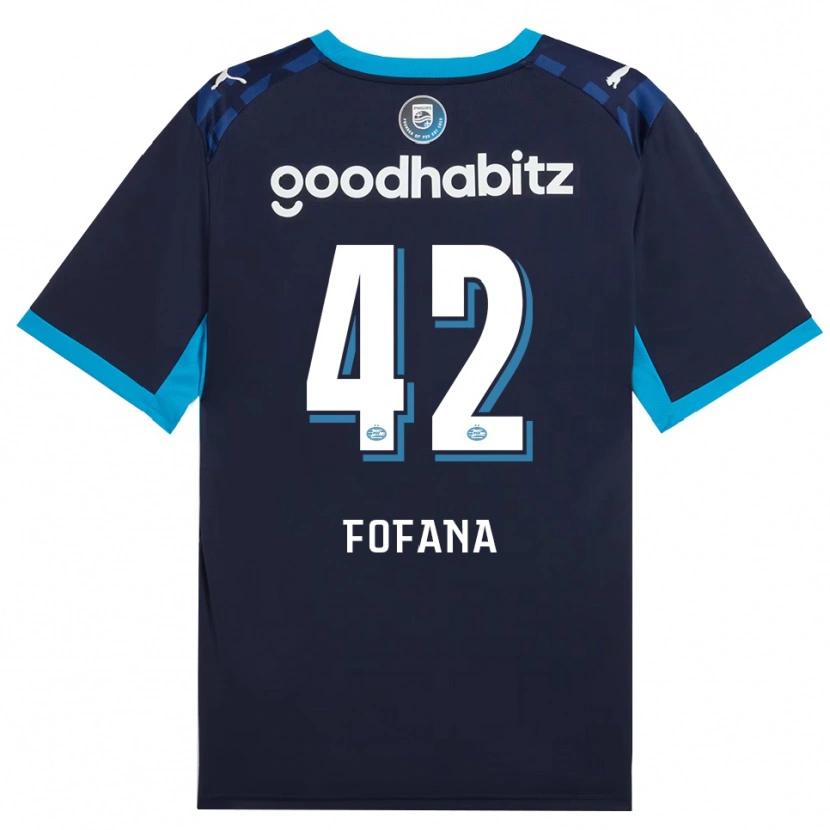 Danxenメンズフォデ・フォファナ#42ドジャーブルー ロイヤルブルーサードユニフォームシャツ2026/27ジャージーユニフォーム