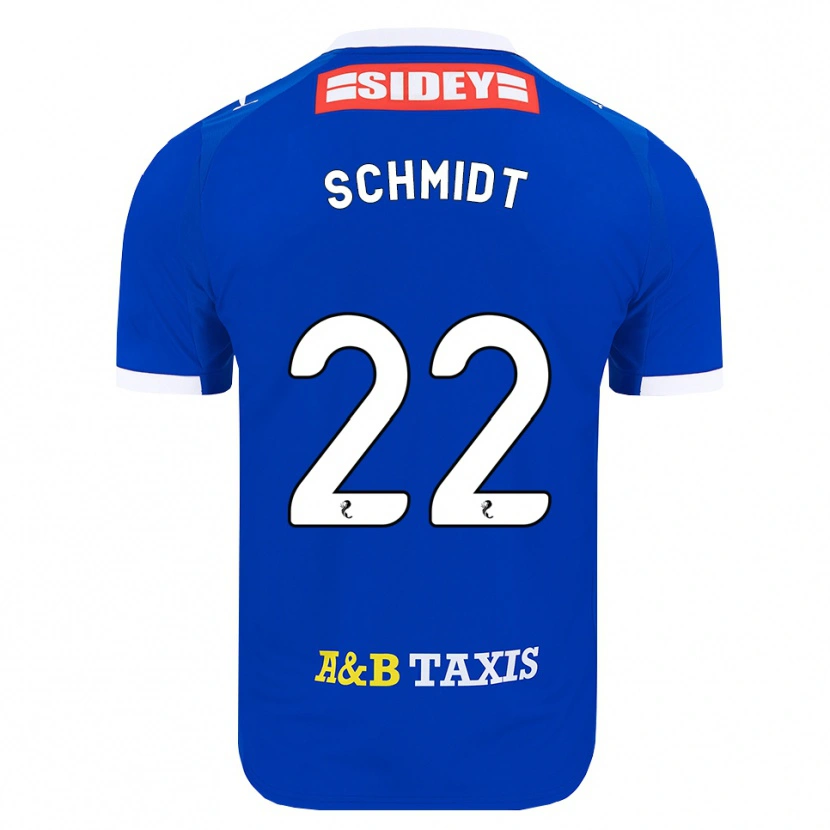 DanxenメンズDanny Schmidt#22青赤黄ホームシャツ2026/27ジャージーユニフォーム