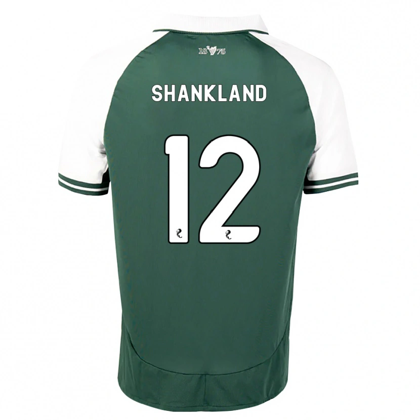 DanxenレディースCole Shankland#12シーグリーン白ホームシャツ2026/27ジャージーユニフォーム