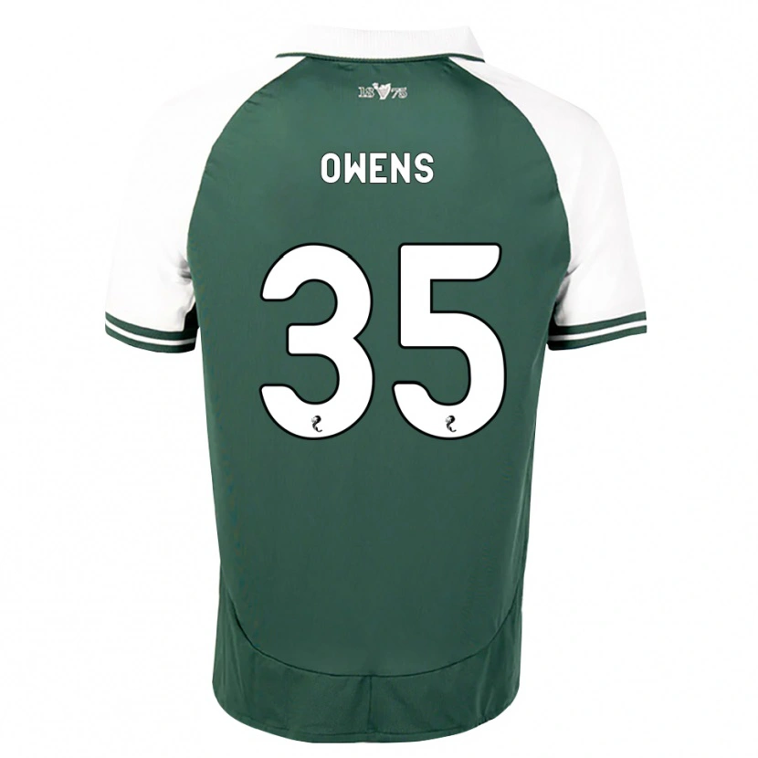 DanxenレディースFreddie Owens#35シーグリーン白ホームシャツ2026/27ジャージーユニフォーム