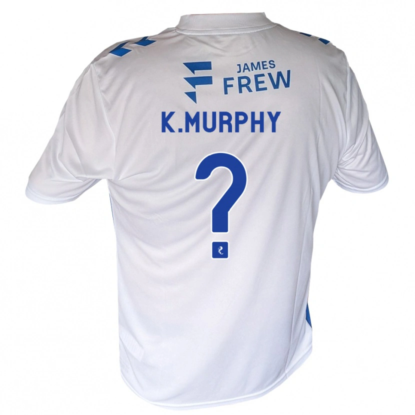 DanxenレディースKim Murphy#0ロイヤルブルー 白ホームシャツ2026/27ジャージーユニフォーム