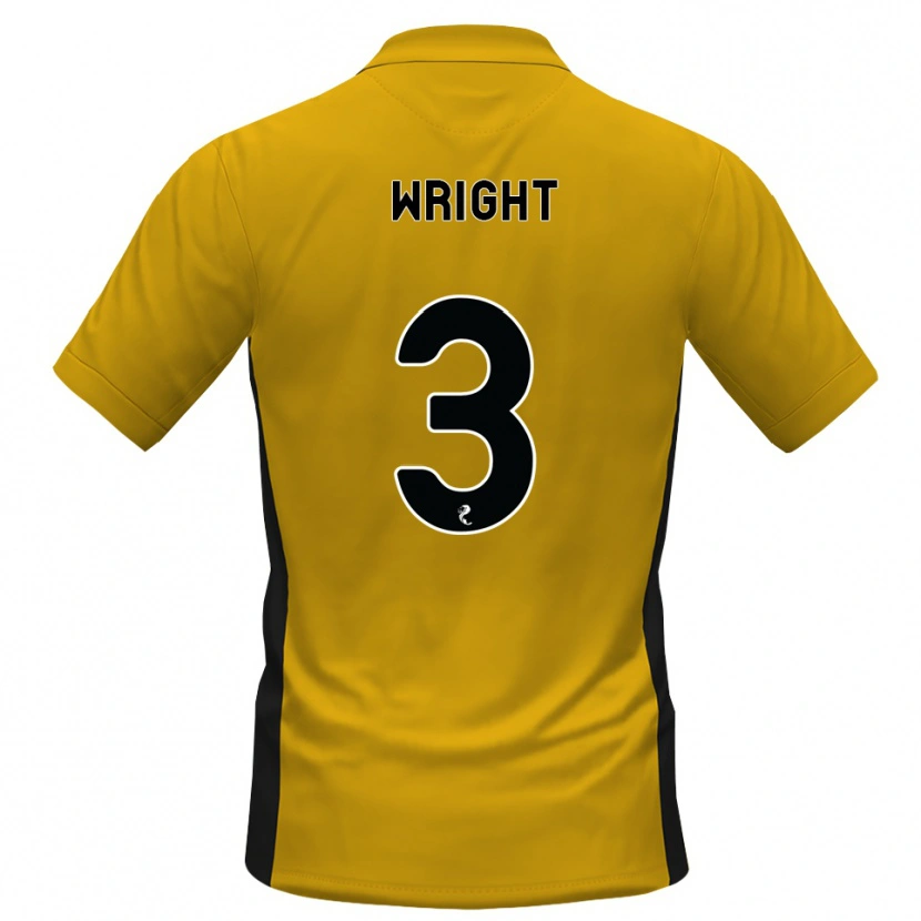 DanxenレディースDuncan Wright#3オレンジ黒ホームシャツ2026/27ジャージーユニフォーム