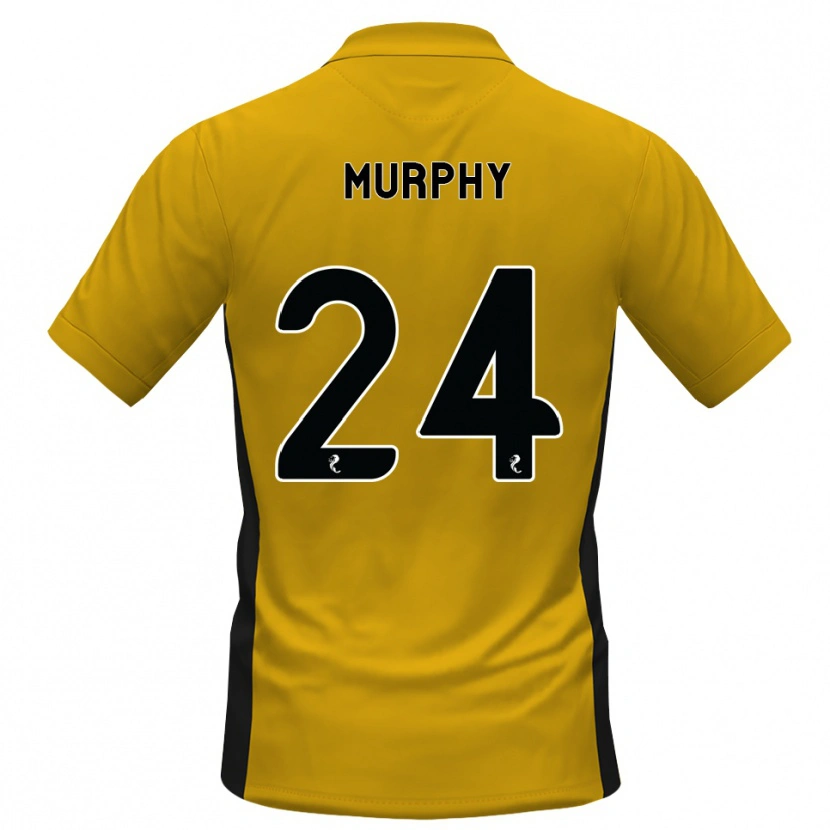 DanxenレディースJessica Murphy#24オレンジ黒ホームシャツ2026/27ジャージーユニフォーム