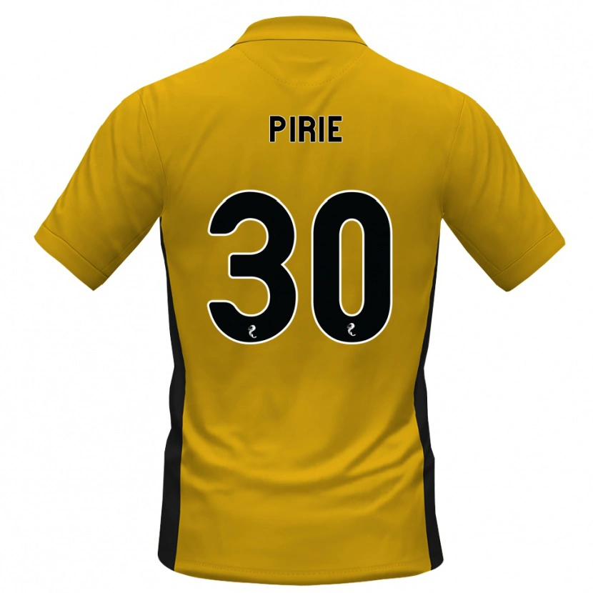 DanxenレディースRachel Pirie#30オレンジ黒ホームシャツ2026/27ジャージーユニフォーム