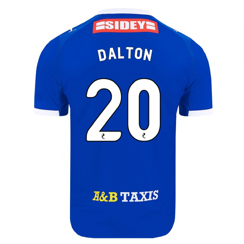DanxenレディースSean Dalton#20青赤黄ホームシャツ2026/27ジャージーユニフォーム