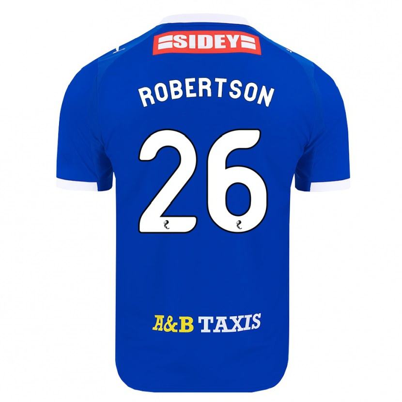 DanxenレディースRebecca Robertson#26青赤黄ホームシャツ2026/27ジャージーユニフォーム