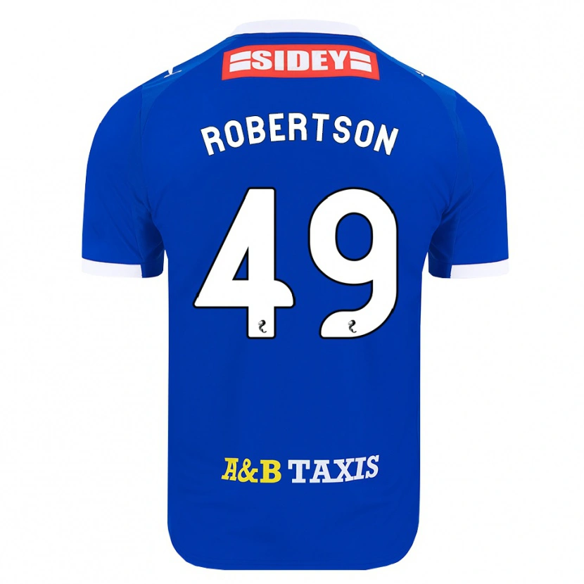 DanxenレディースJack Robertson#49青赤黄ホームシャツ2026/27ジャージーユニフォーム