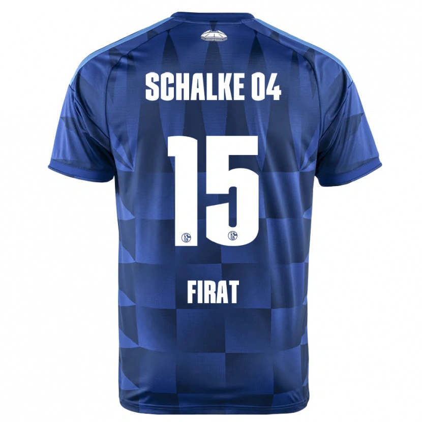 DanxenレディースKaan Fırat#15ダークブルー イエロー ホワイトホームシャツ2026/27ジャージーユニフォーム