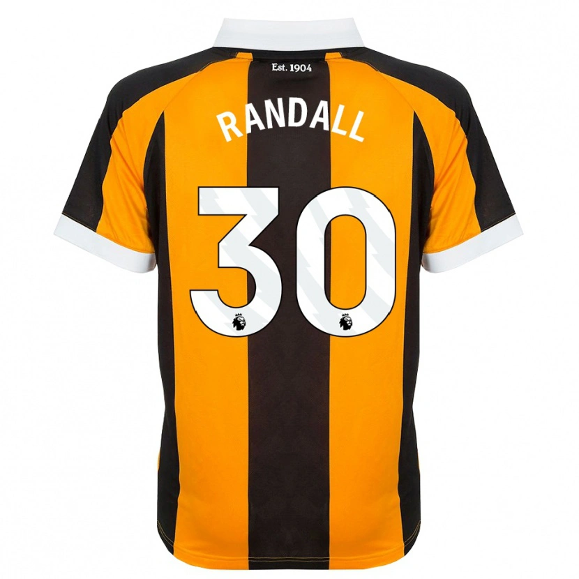 DanxenレディースJennifer Randall#30オレンジ ブラック ホワイトホームシャツ2026/27ジャージーユニフォーム