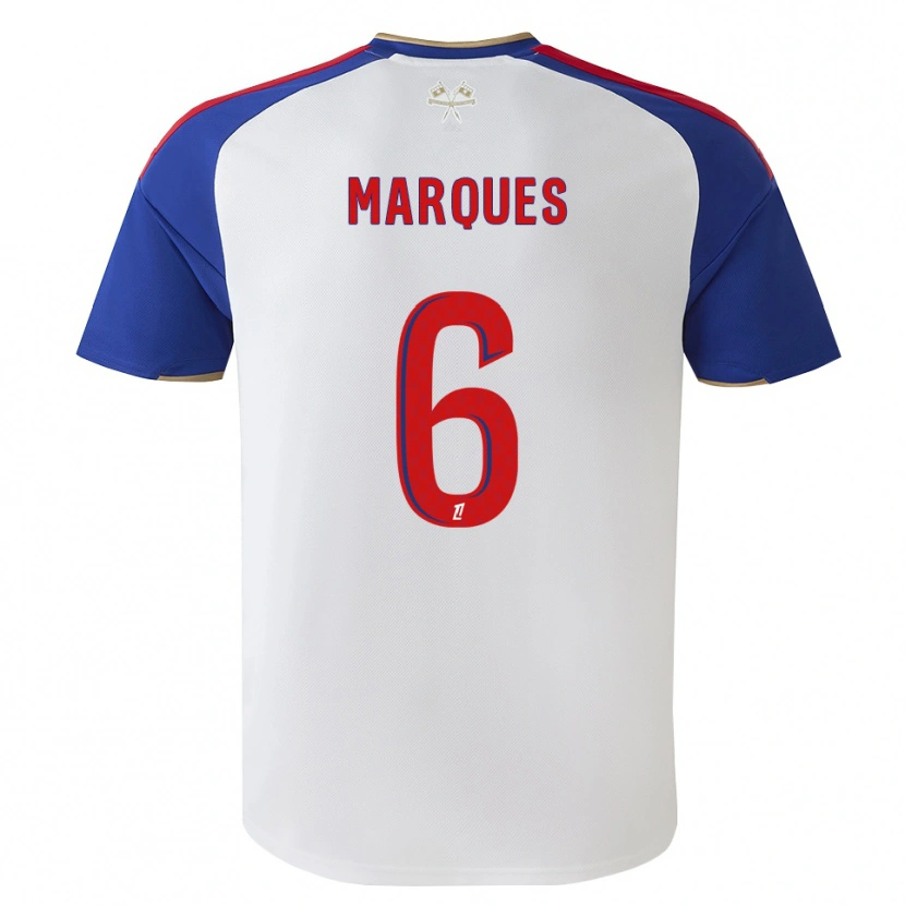 DanxenレディースJoss Marques#6ロイヤルブルー レッド ホワイトホームシャツ2026/27ジャージーユニフォーム
