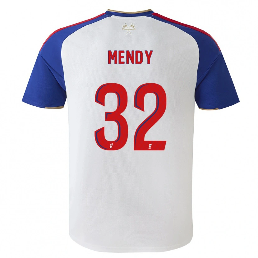 DanxenレディースMaeline Mendy#32ロイヤルブルー レッド ホワイトホームシャツ2026/27ジャージーユニフォーム