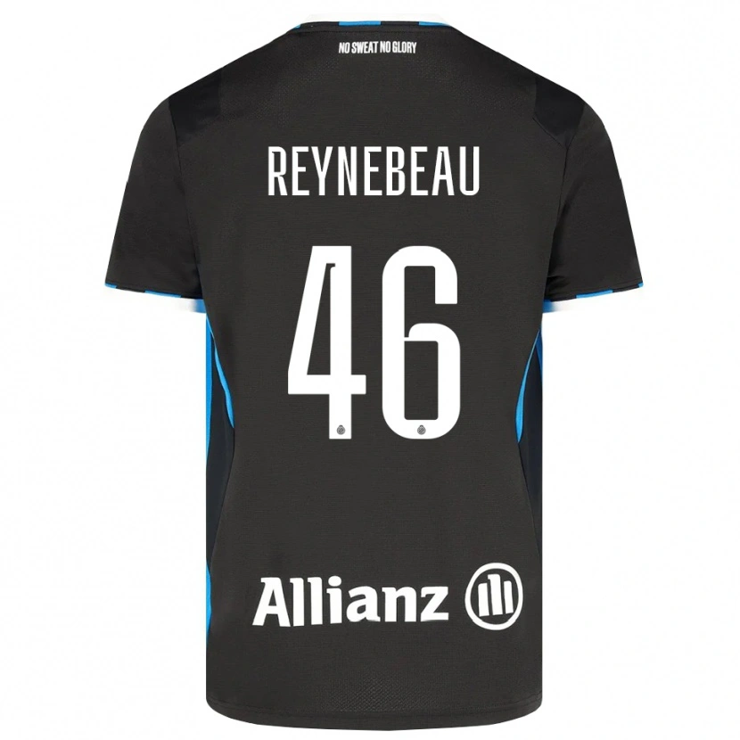 DanxenレディースClementine Reynebeau#46ブラック レッド ブルーホームシャツ2026/27ジャージーユニフォーム