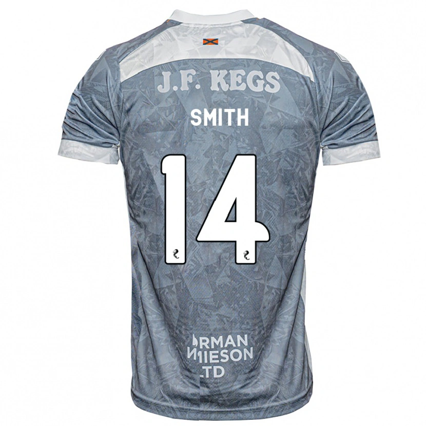 DanxenレディースEllis Smith#14ライトスレートグレーアウェイシャツ2026/27ジャージーユニフォーム