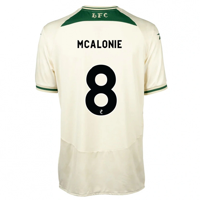 DanxenレディースMichaela Mcalonie#8白フォレストグリーンアウェイシャツ2026/27ジャージーユニフォーム