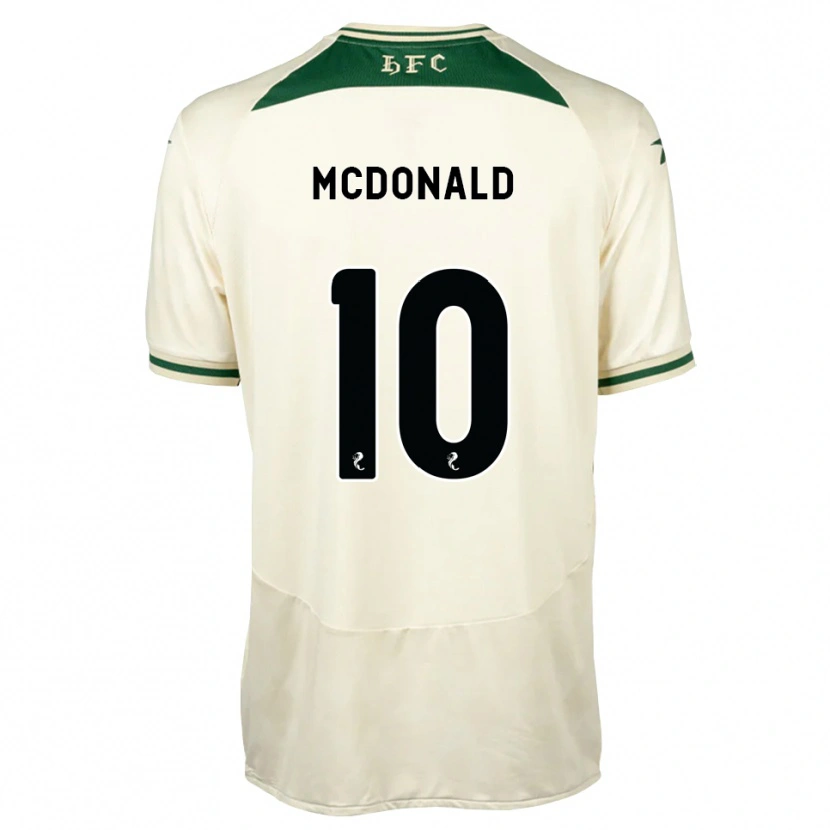 DanxenレディースJosh Mcdonald#10白フォレストグリーンアウェイシャツ2026/27ジャージーユニフォーム