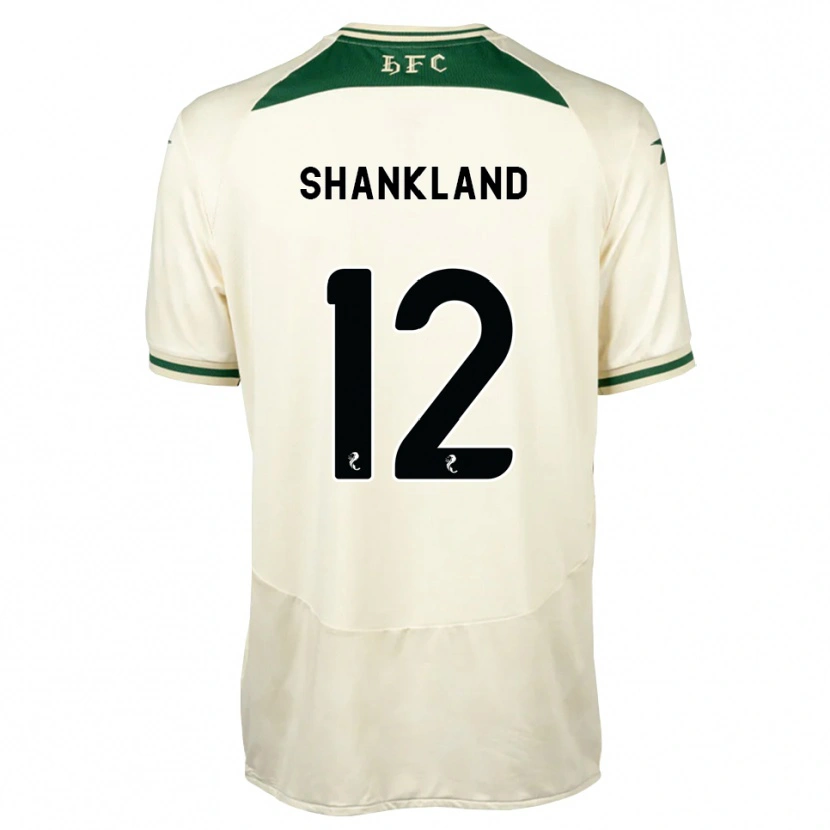 DanxenレディースCole Shankland#12白フォレストグリーンアウェイシャツ2026/27ジャージーユニフォーム