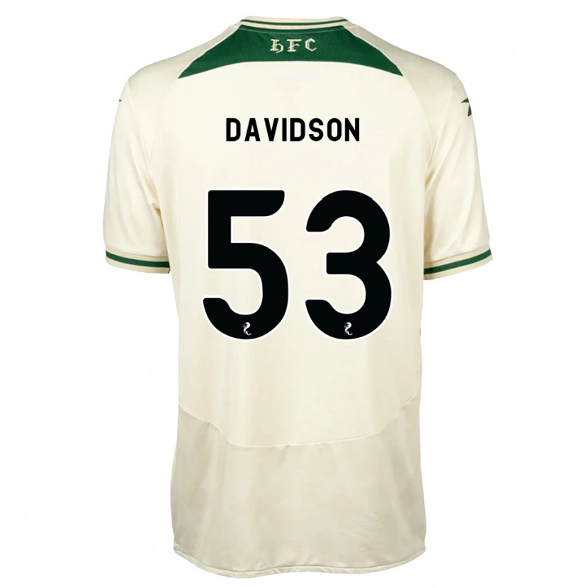 DanxenレディースLuke Davidson#53白フォレストグリーンアウェイシャツ2026/27ジャージーユニフォーム