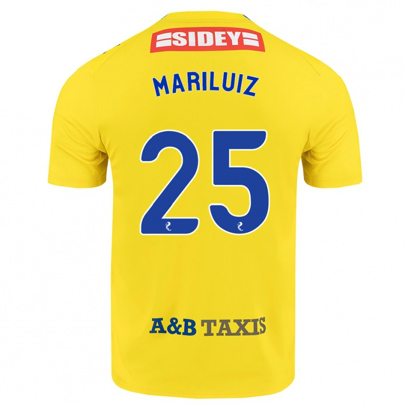 DanxenレディースMariluiz Sanchez#25黄 青 黒アウェイシャツ2026/27ジャージーユニフォーム