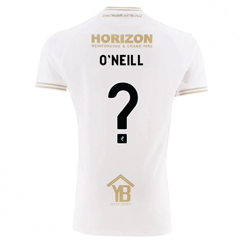 DanxenレディースRobyn O'neill#0ウィート 白アウェイシャツ2026/27ジャージーユニフォーム