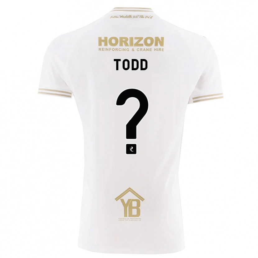 DanxenレディースShannon Todd#0ウィート 白アウェイシャツ2026/27ジャージーユニフォーム