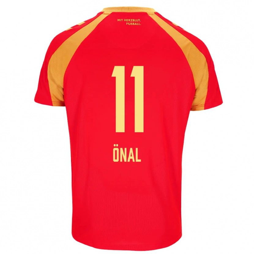 DanxenレディースUmut Önal#11レッド オレンジ ブラックアウェイシャツ2026/27ジャージーユニフォーム