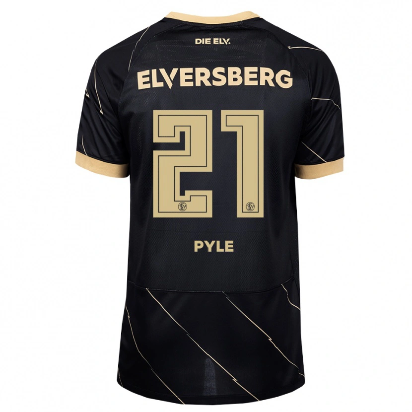 DanxenレディースDavid Pyle#21ブラック ブラウンアウェイシャツ2026/27ジャージーユニフォーム