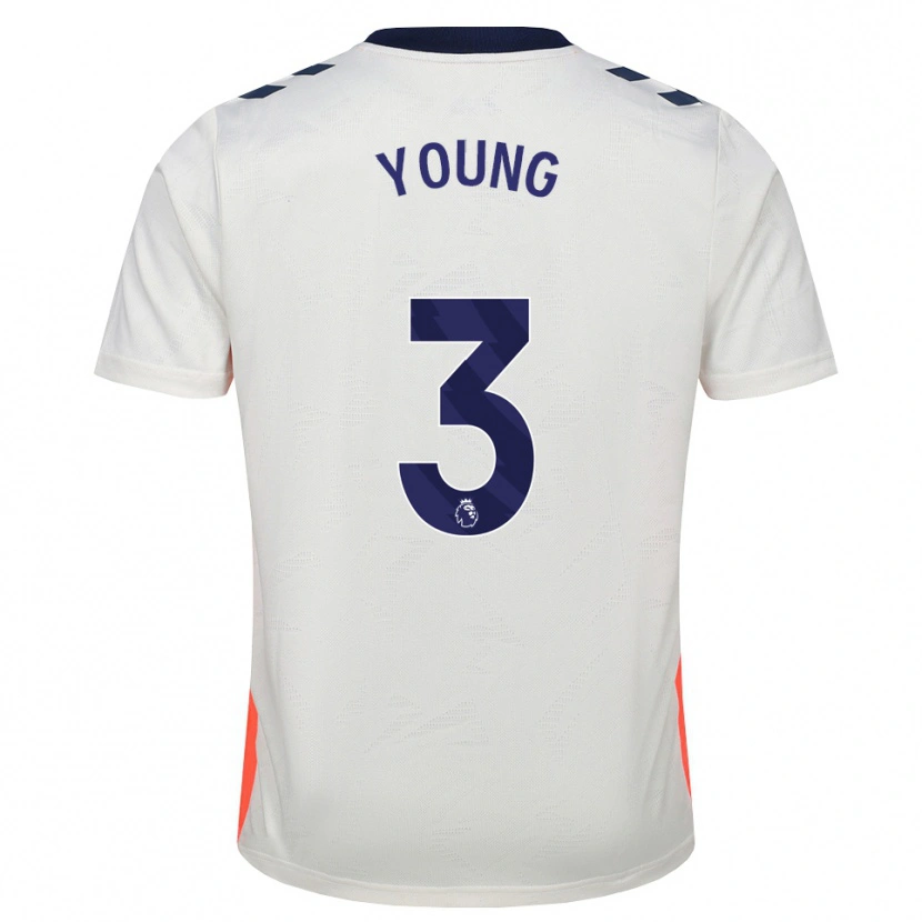 DanxenレディースShay Young#3ホワイト オレンジ ロイヤルブルーアウェイシャツ2026/27ジャージーユニフォーム