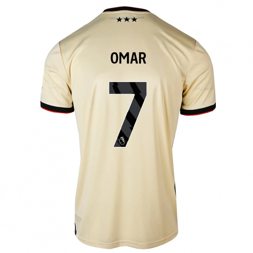 DanxenレディースAhmed Omar#7レモンシフォン ブラック レッドアウェイシャツ2026/27ジャージーユニフォーム