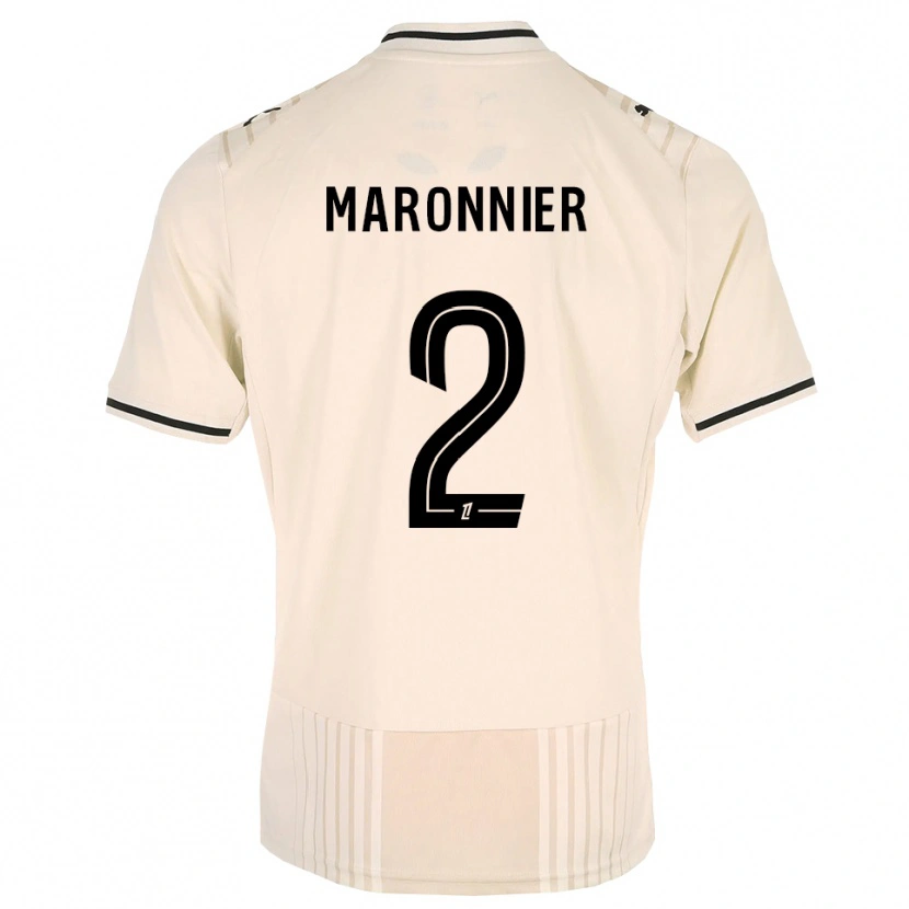 DanxenレディースLucas Maronnier#2オールドレース ブラック アンティークホワイトアウェイシャツ2026/27ジャージーユニフォーム