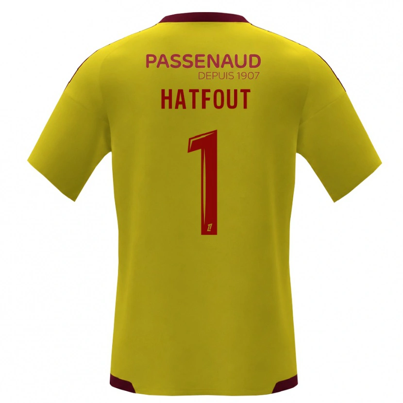 DanxenレディースEwan Hatfout#1イエロー レッド グリーンアウェイシャツ2026/27ジャージーユニフォーム