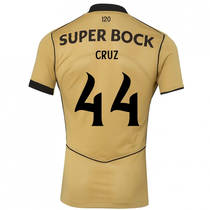 Danxenレディースマルコ・クルーズ#44ゴールデンロッド ブラックアウェイシャツ2026/27ジャージーユニフォーム