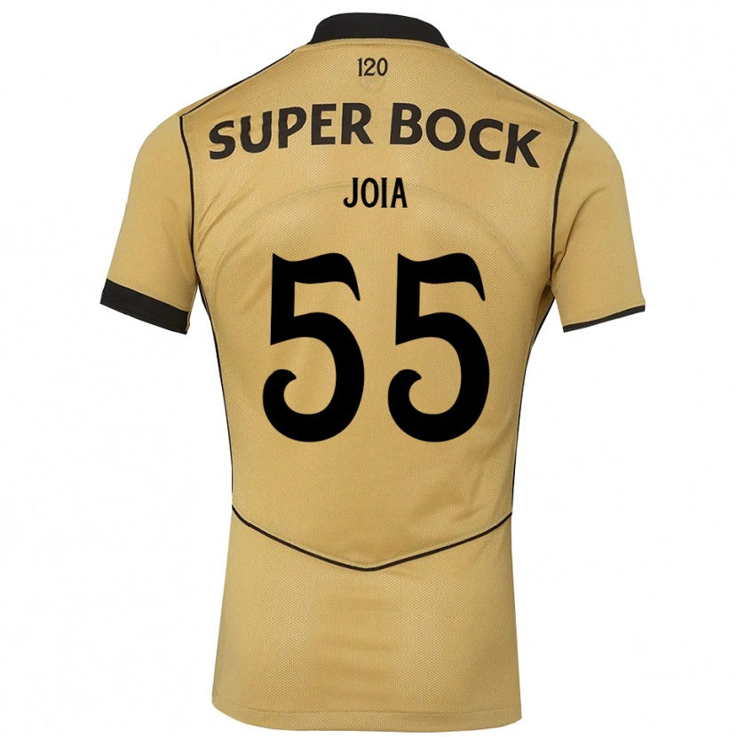DanxenレディースCarolina Joia#55ゴールデンロッド ブラックアウェイシャツ2026/27ジャージーユニフォーム