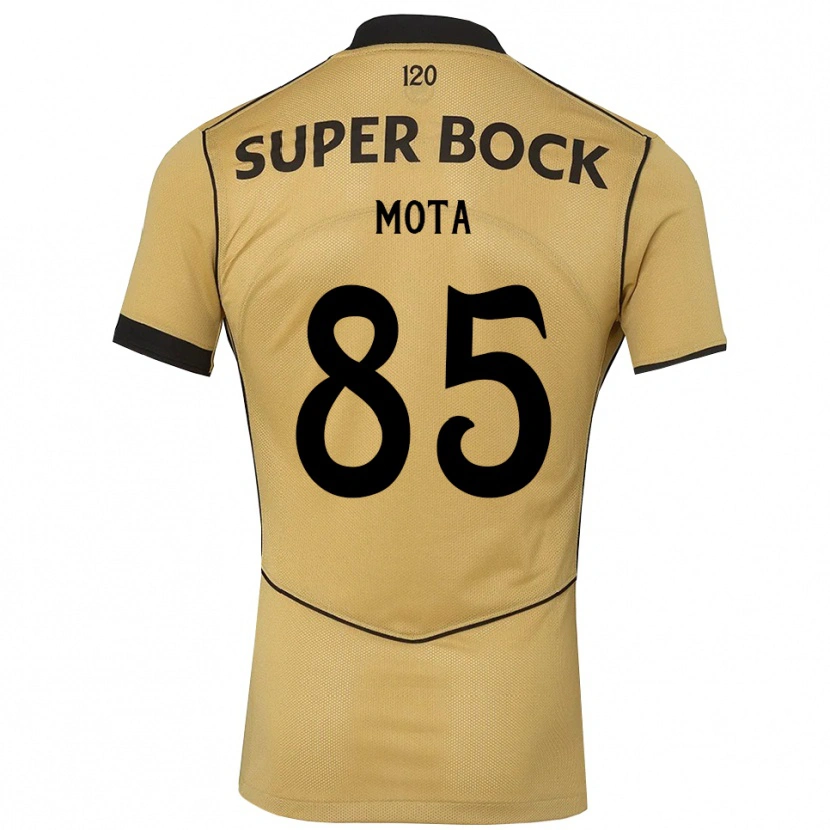 Danxenレディースラファエル・リベイロ・モタ#85ゴールデンロッド ブラックアウェイシャツ2026/27ジャージーユニフォーム