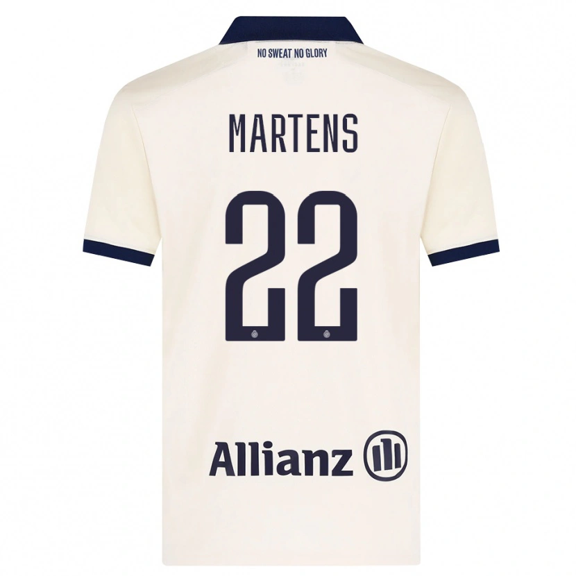 DanxenレディースQuinze Martens#22ベージュ ブラックアウェイシャツ2026/27ジャージーユニフォーム