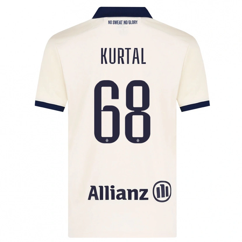 DanxenレディースUtku Kurtal#68ベージュ ブラックアウェイシャツ2026/27ジャージーユニフォーム