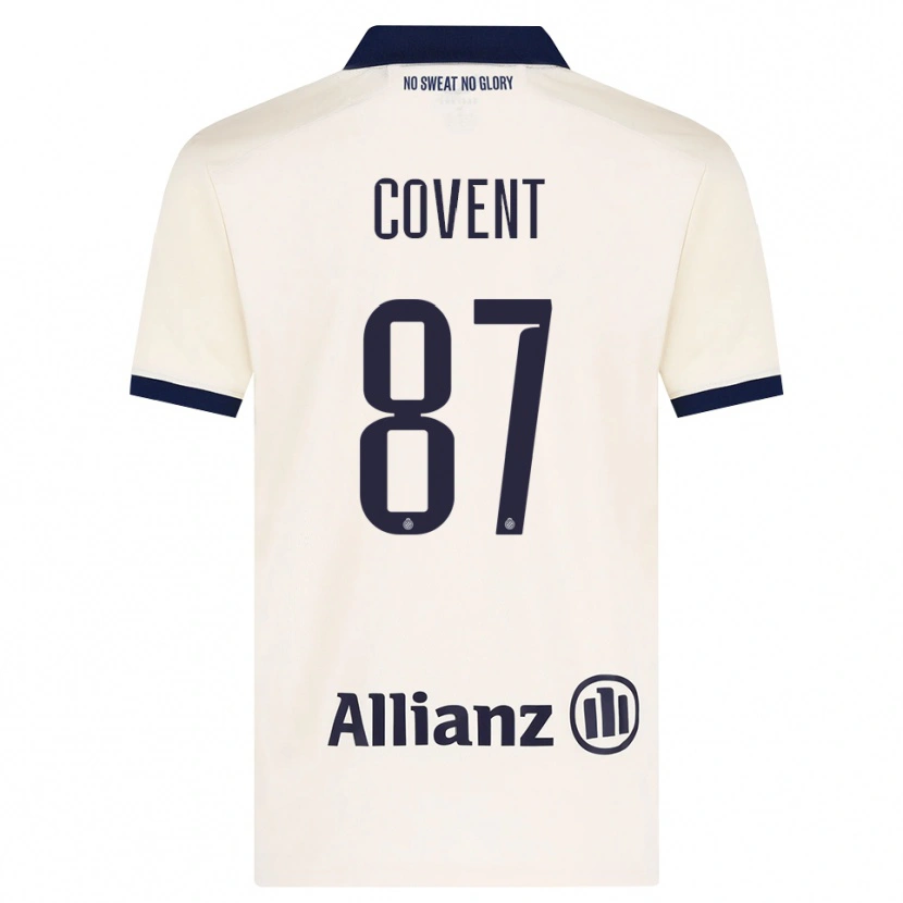 DanxenレディースJorijn Covent#87ベージュ ブラックアウェイシャツ2026/27ジャージーユニフォーム