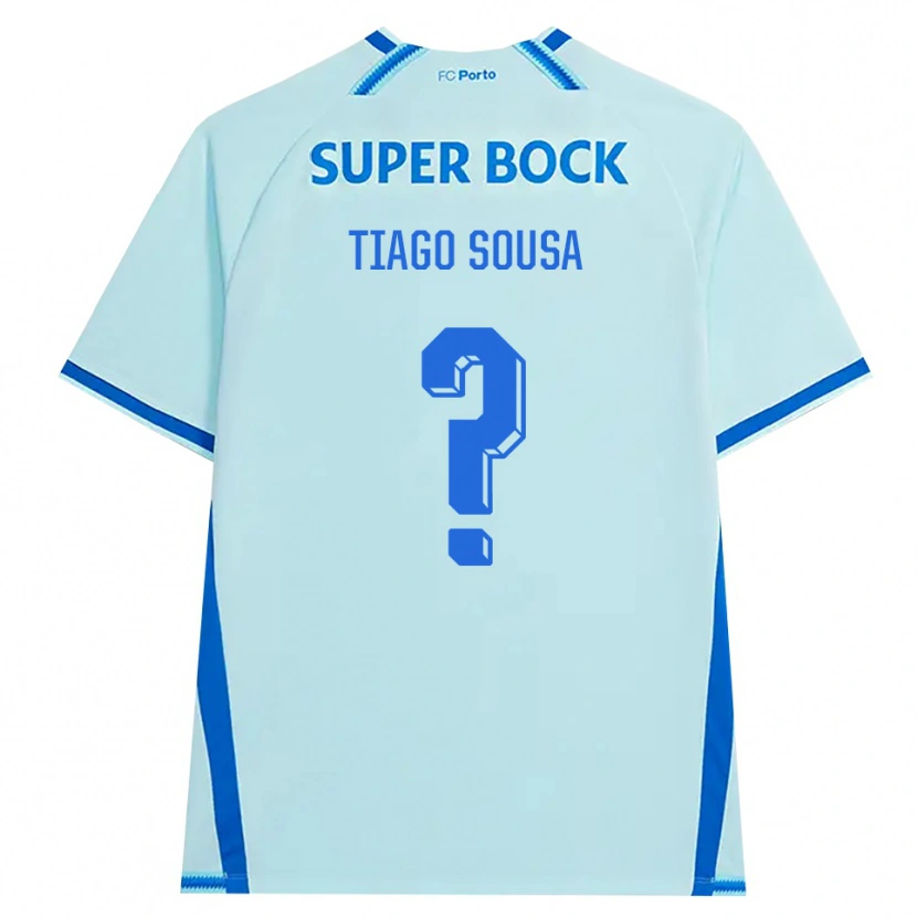 DanxenレディースTiago Sousa#0ライトシアン ブルーサードユニフォームシャツ2026/27ジャージーユニフォーム